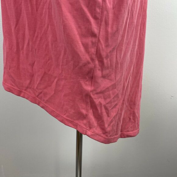 LuLaRoe XS Pink Womens Tunic S/S Hi Low Soft Polyester Modal Blend - Picture 4 of 8